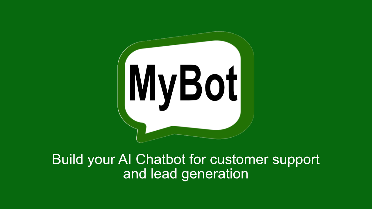 Mybot Chat Build Chatbot From Website Content Pdf Document And Text