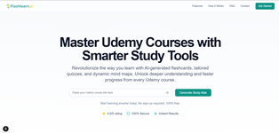 AI Study Tools for Udemy Courses