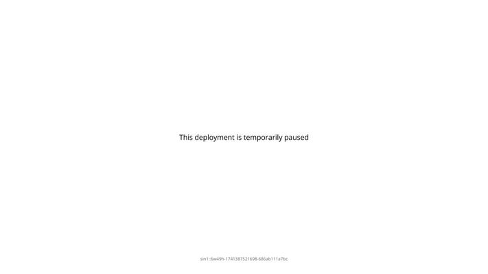 Deployment Paused