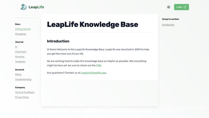 LeapLife - Journal App For Mental Health