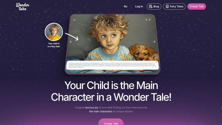 Wondertales | Your child is the hero of a fairy tale!