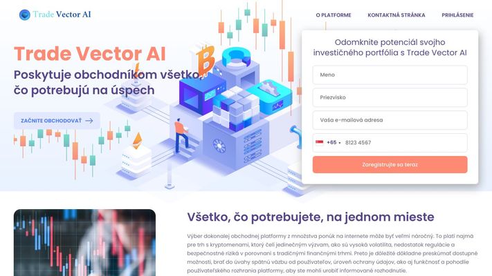 Trade Vector AI™ Oficiálna obchodná platforma na Slovensku 2025