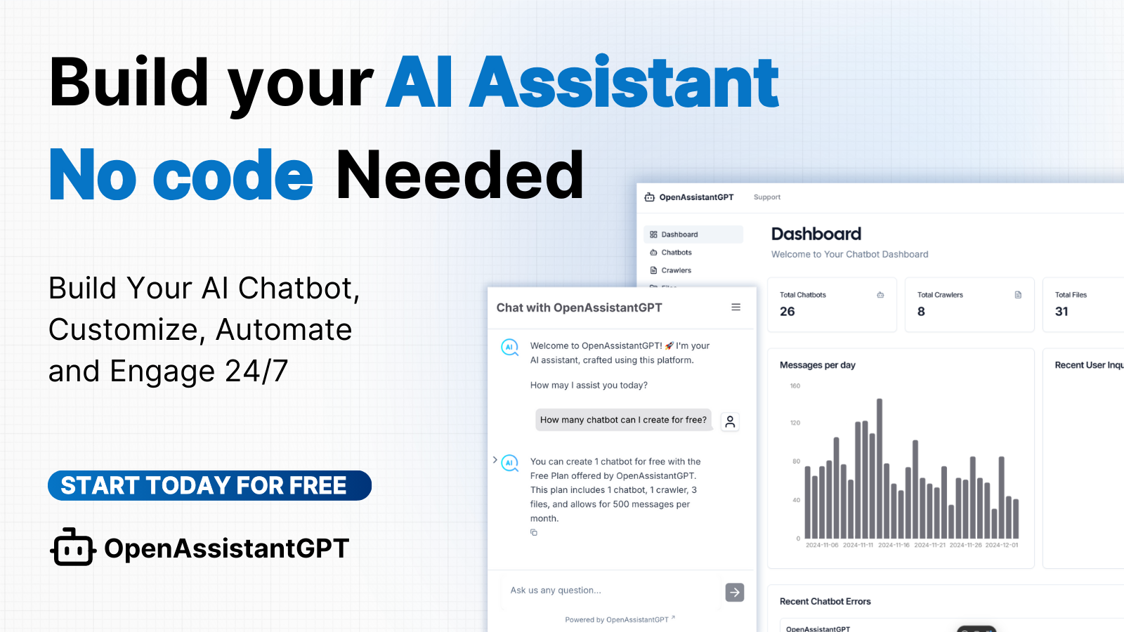OpenAssistantGPT - Build your own AI chatbot with no code ...