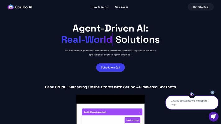 Scribo AI - Integrate AI Into Your Business