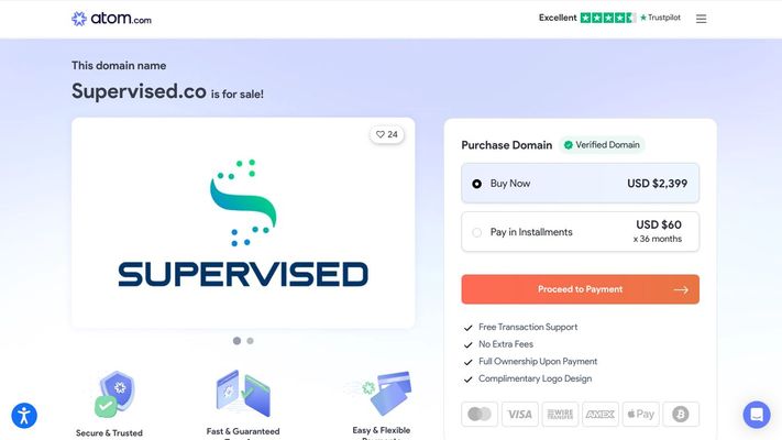 Supervised.co is for sale at Atom.com!