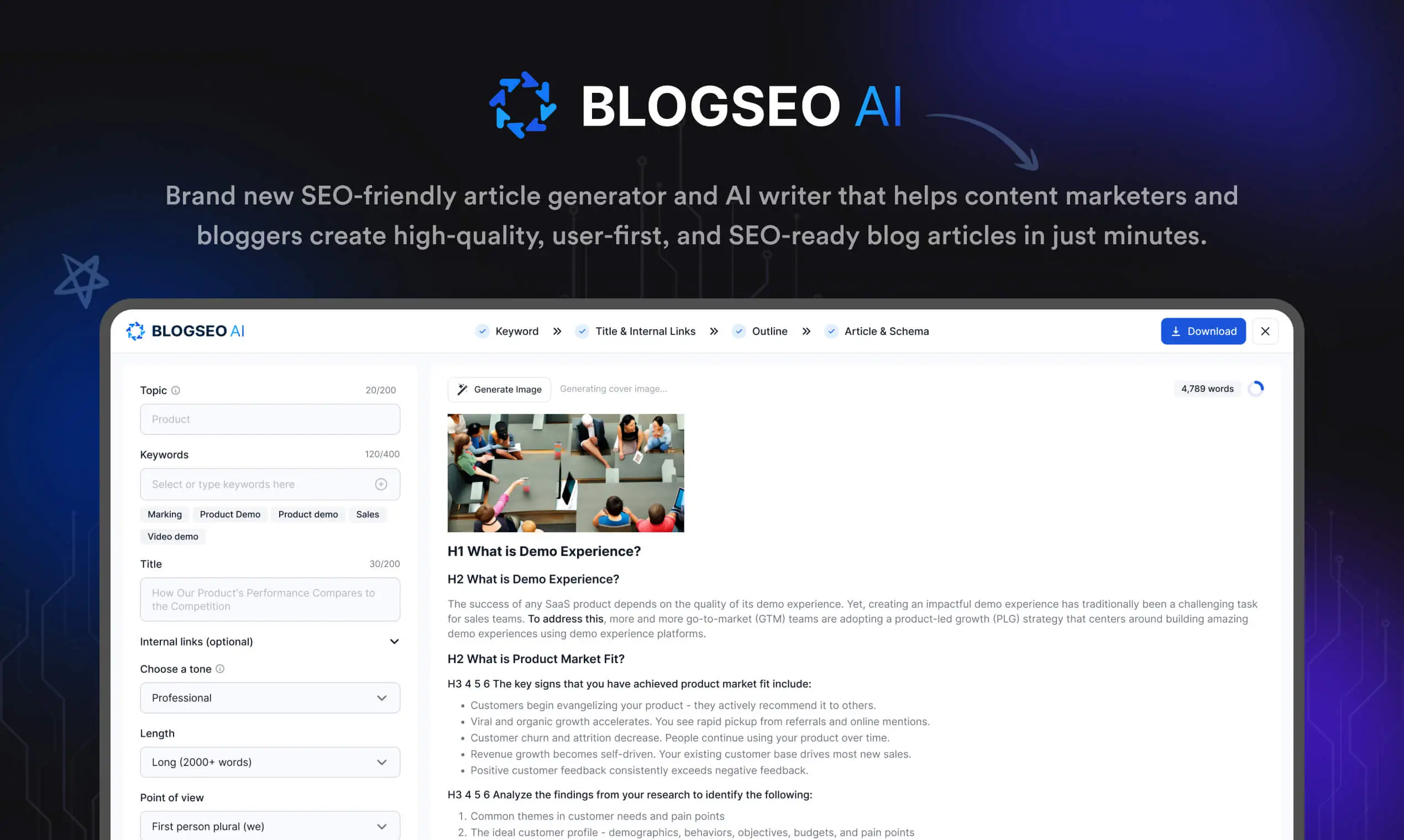 blogseo ai: best ai writer for seo & blogging