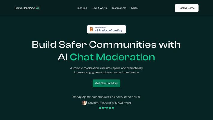 Concurrence AI - Advanced AI-Powered Moderation for WhatsApp, Telegram, & Slack