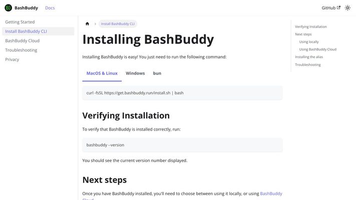 BashBuddy