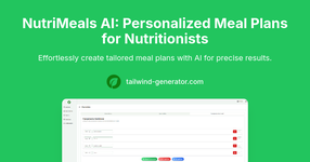 NutriMeals AI: The Best Software for Nutritionists