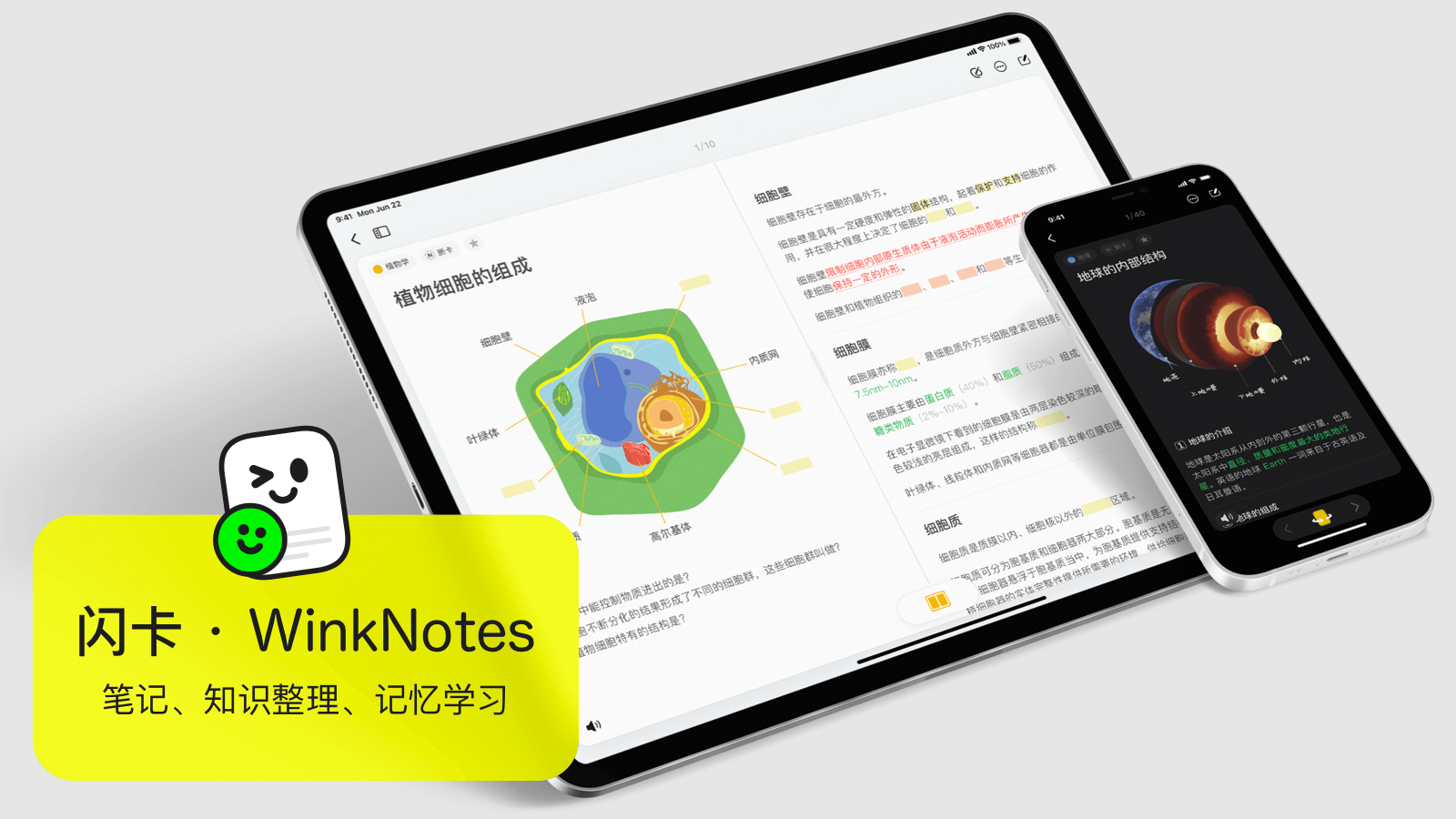 闪卡 · WinkNotes - hi,我们开发闪卡的初衷是:让笔记更“有用”。无论考研备考,