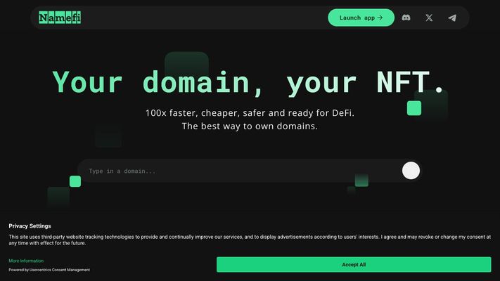 100x Faster and Cheaper Domain Trading