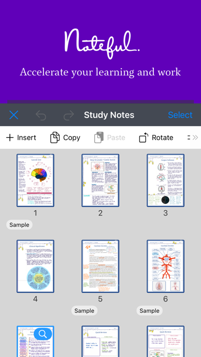 Noteful: Note, Paper & PDF - 一个十分适合做笔记，标注，作图或是做个人知识构建的 App，