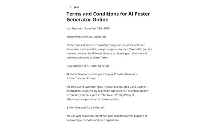 AI Poster Generator