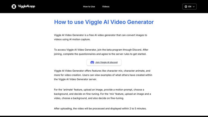 Viggle AI Video Generator