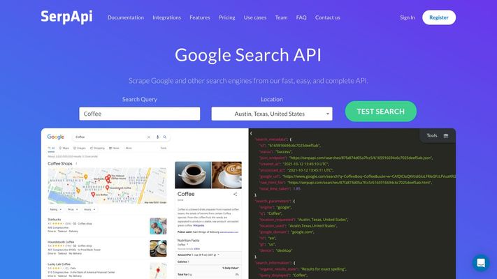 SerpApi: Google Search API