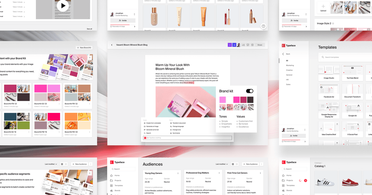 Typeface - Enterprise Generative AI Platform for Marketing & Content ...