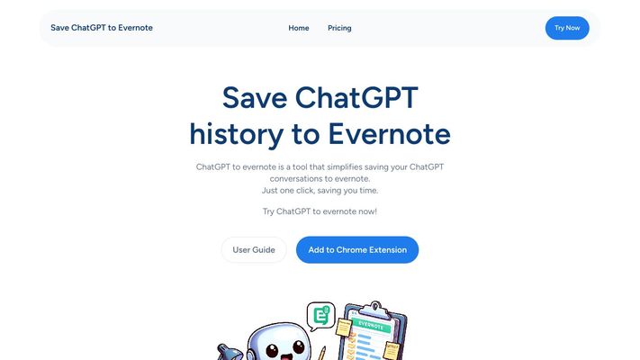 Save ChatGPT to Evernote – ChatGPT to evernote is a tool that simplifies saving your ChatGPT conversations to evernote.