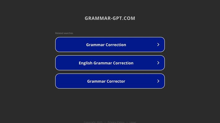 grammar-gpt