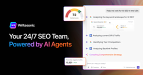 Writesonic - AI Article Writer & AI Marketing Agent