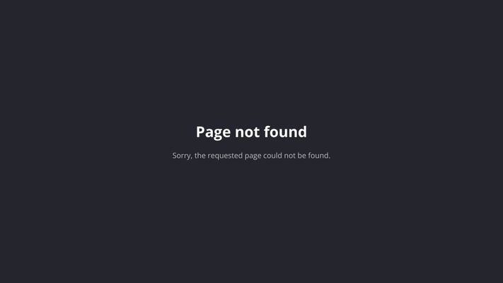 Page not found