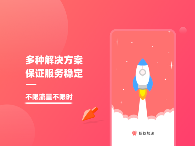 蚂蚁加速-VPN网络加速器 - 蚂蚁加速一键快连极速穿梭,快速稳定安全的加速软件。畅玩各种手