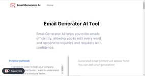 Email Generator AI: Generate Emails with AI efficiently