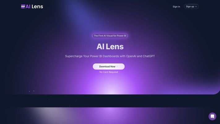 AI Lens For Power BI