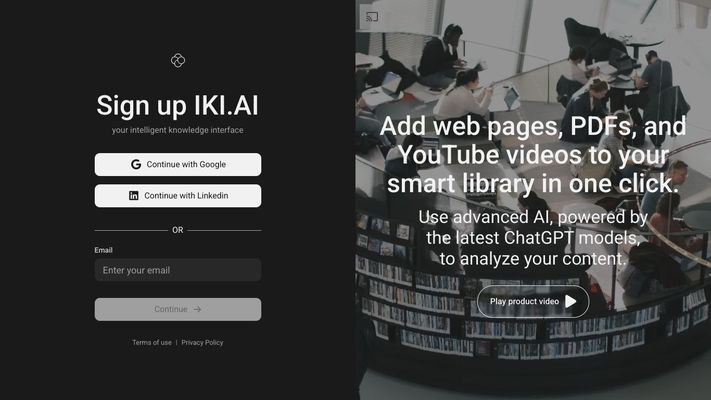 IKI.AI – Intelligent knowledge Interface