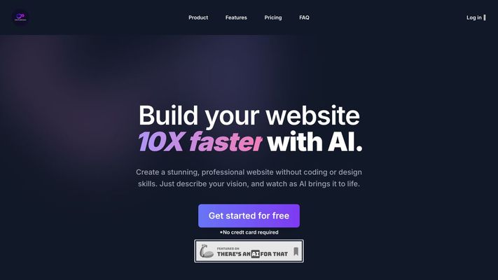 InstaWebAI - Professional, multipage websites with AI